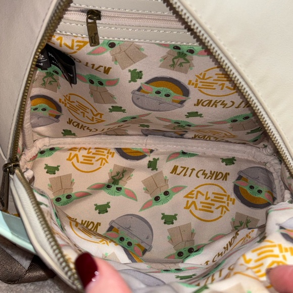 Loungefly Grogu Mini Backpack Star Wars NWOT - Picture 7 of 10